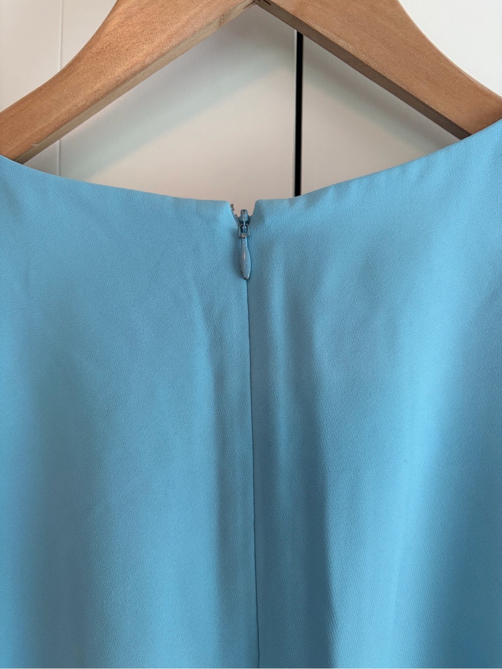 Amanda Uprichard Diana Light Blue Shift Mini Dress Women's Size Small - Picture 5 of 10